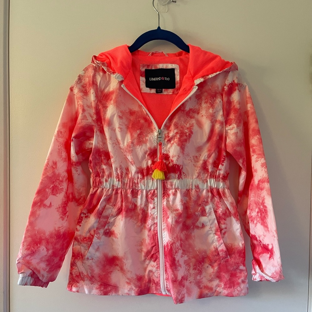 New without tags- Limited Too- girls windbreaker/ rain coat size 10/12